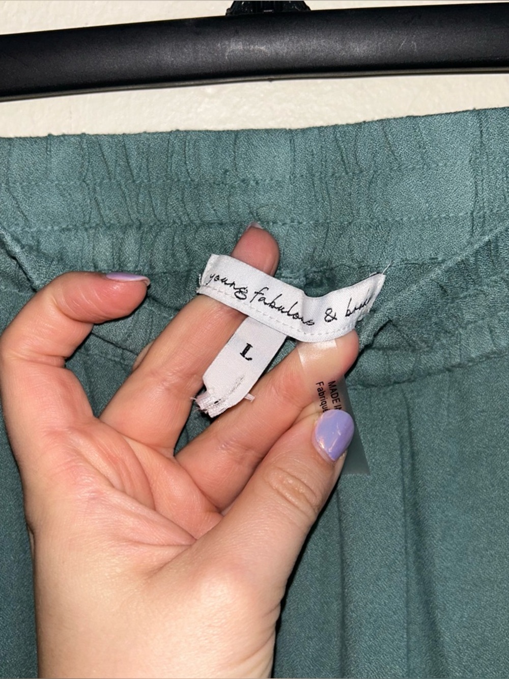 Young Fabulous & Broke Ombré Split Seam Tulip Hem Pants - Picture 2 of 7